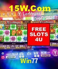 Slots com jackpots e giros grátis na Win77