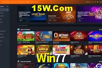 Biblioteca de slots populares na Win77