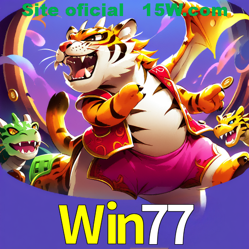 Imagem promocional da Win77 mostrando a plataforma e suas vantagens
